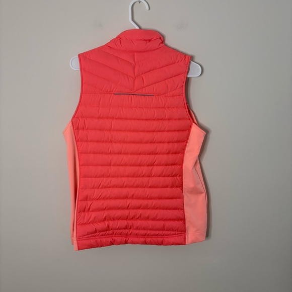 Lucy Coral and Pink Quilted Vest - Picture 4 of 10